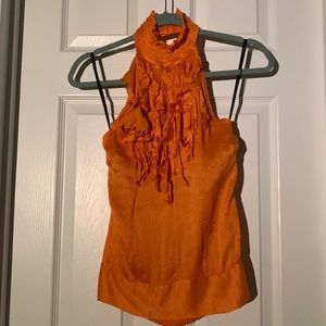 orange halter